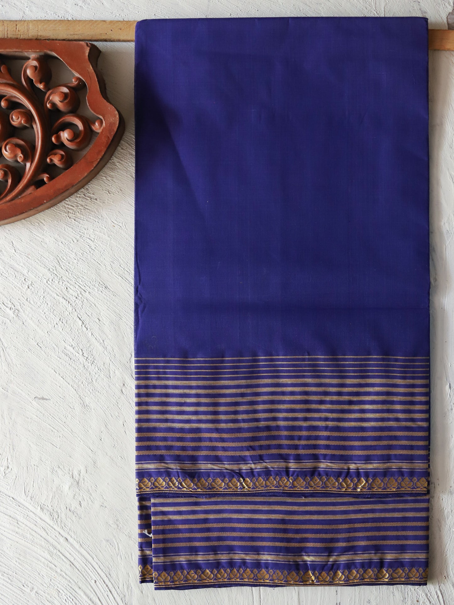 Bengal Handwoven Tangail Dhoti (Dhuti)