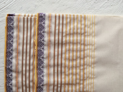 Bengal Handwoven Tangail Dhoti (Dhuti)