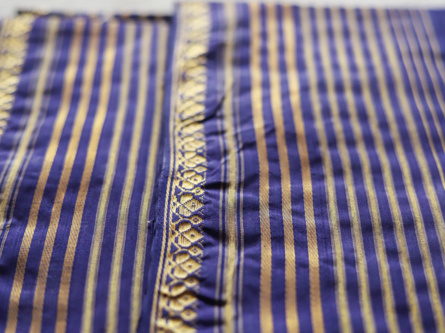 Bengal Handwoven Tangail Dhoti (Dhuti)