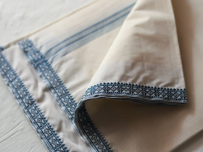 Bengal Handwoven Tangail Dhoti (Dhuti)