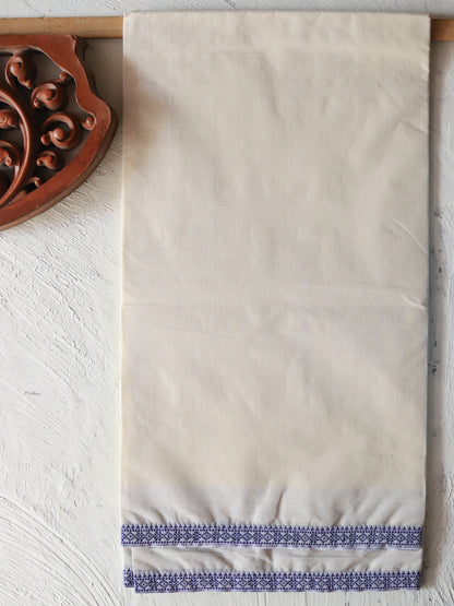 Bengal Handwoven Tangail Dhoti (Dhuti)