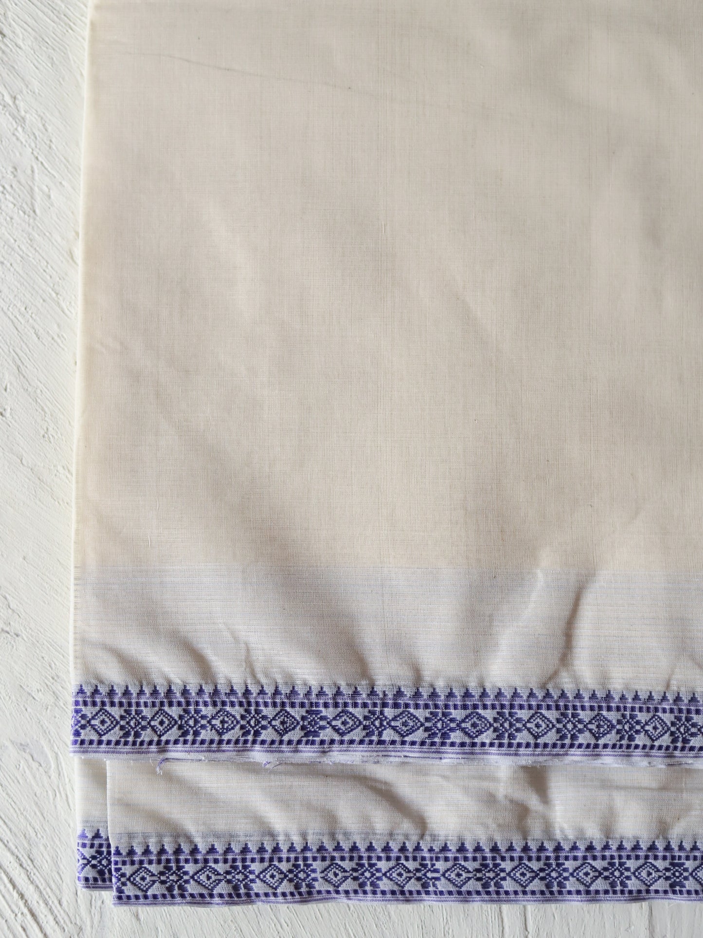 Bengal Handwoven Tangail Dhoti (Dhuti)