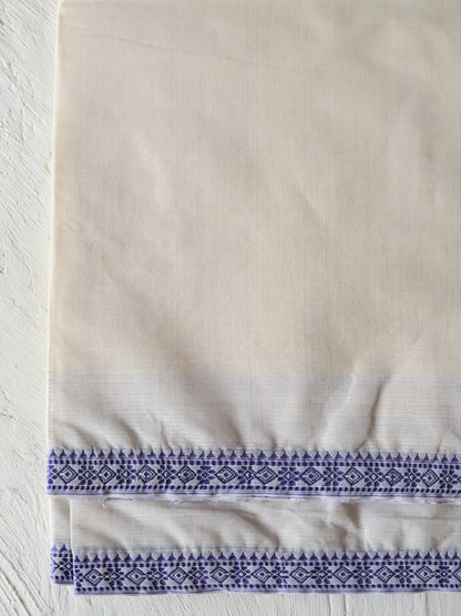 Bengal Handwoven Tangail Dhoti (Dhuti)