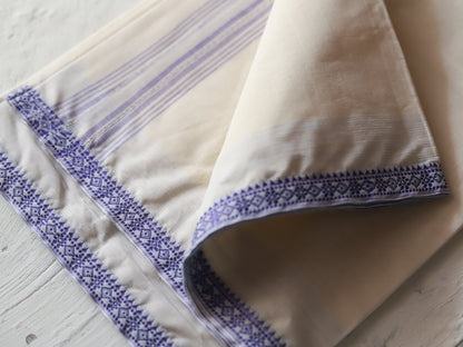 Bengal Handwoven Tangail Dhoti (Dhuti)