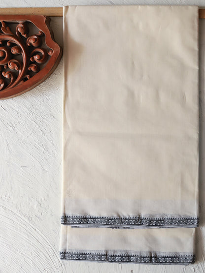 Bengal Handwoven Tangail Dhoti (Dhuti)
