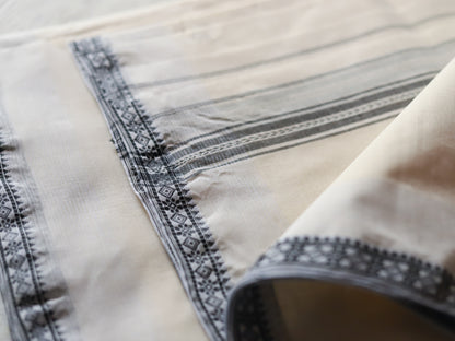 Bengal Handwoven Tangail Dhoti (Dhuti)