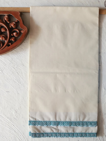 Bengal Handwoven Tangail Dhoti (Dhuti)