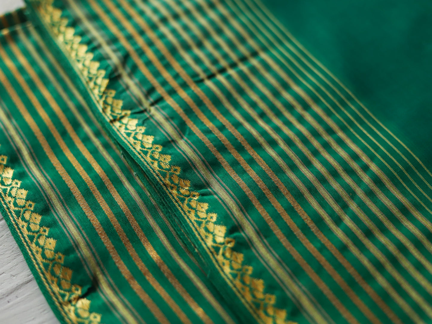 Bengal Handwoven Tangail Dhoti (Dhuti)