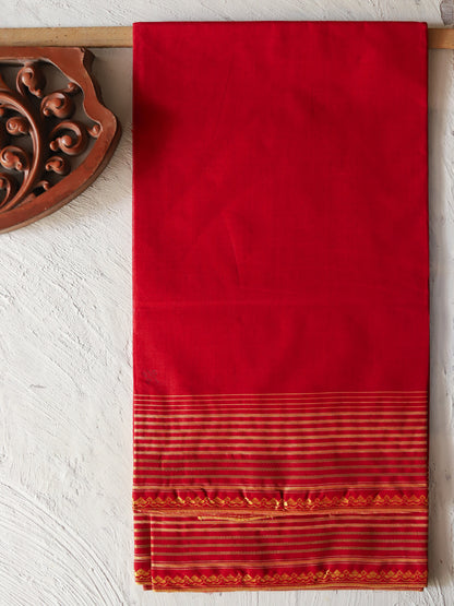 Bengal Handwoven Tangail Dhoti (Dhuti)