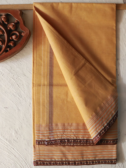 Bengal Handwoven Tangail Dhoti (Dhuti)