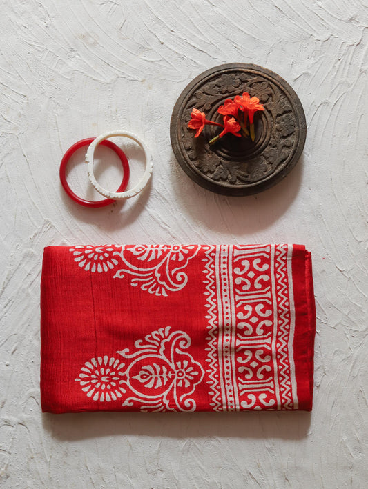 Handwoven Bengal Pure Silk Saree