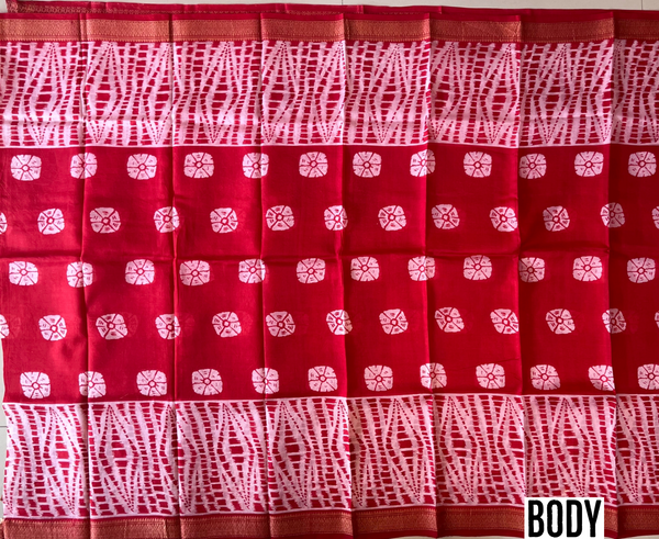 Handwoven Bengal Pure Silk Saree