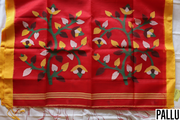 Handwoven Bengal Silk Saree