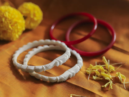 Handcarved Shakha Pola (2.6 Inch)