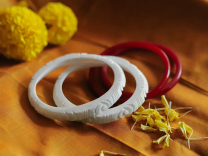 Handcarved Shakha Pola (2.6 Inch)