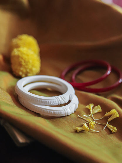 Handcarved Shakha Pola (2.4 Inch)
