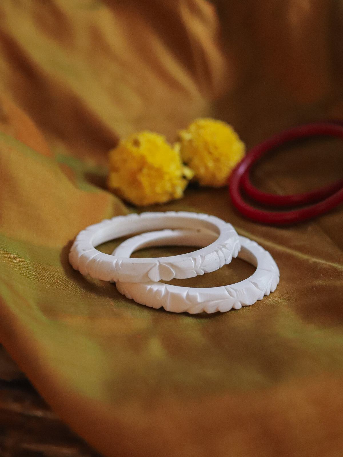 Handcarved Shakha Pola (2.0 Inch)