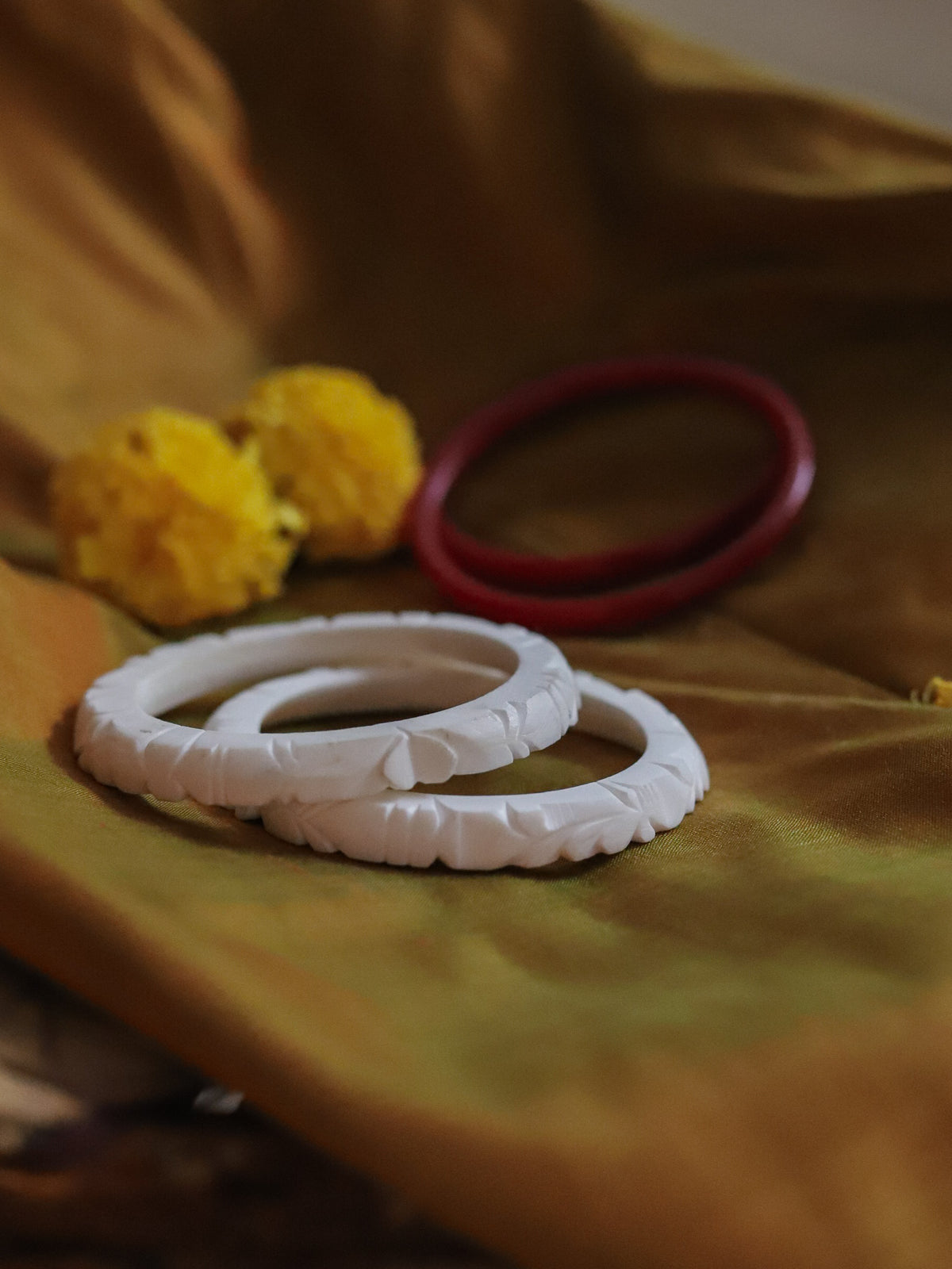 Handcarved Shakha Pola (2.0 Inch)