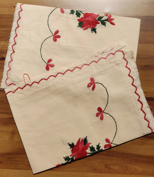 Bengal Hand Embroidered Cotton Bedsheet