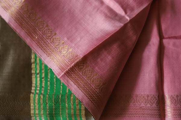 Handwoven Bengal Pure Silk Saree