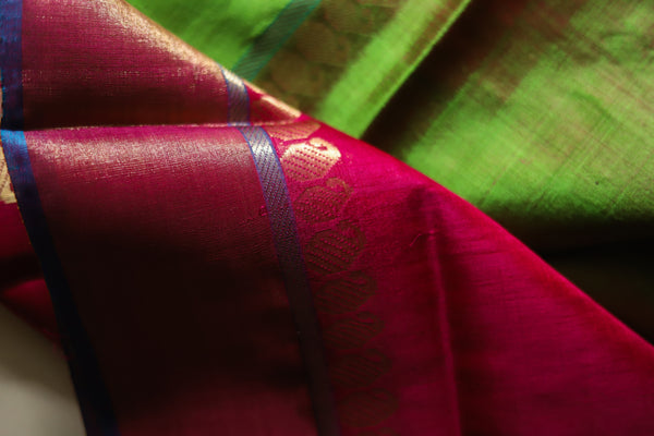 Handwoven Bengal Pure Silk Saree