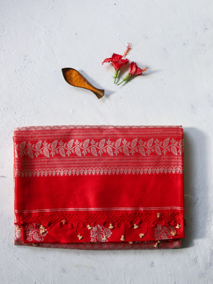 Bengal Handwoven Benarasi Silk Saree