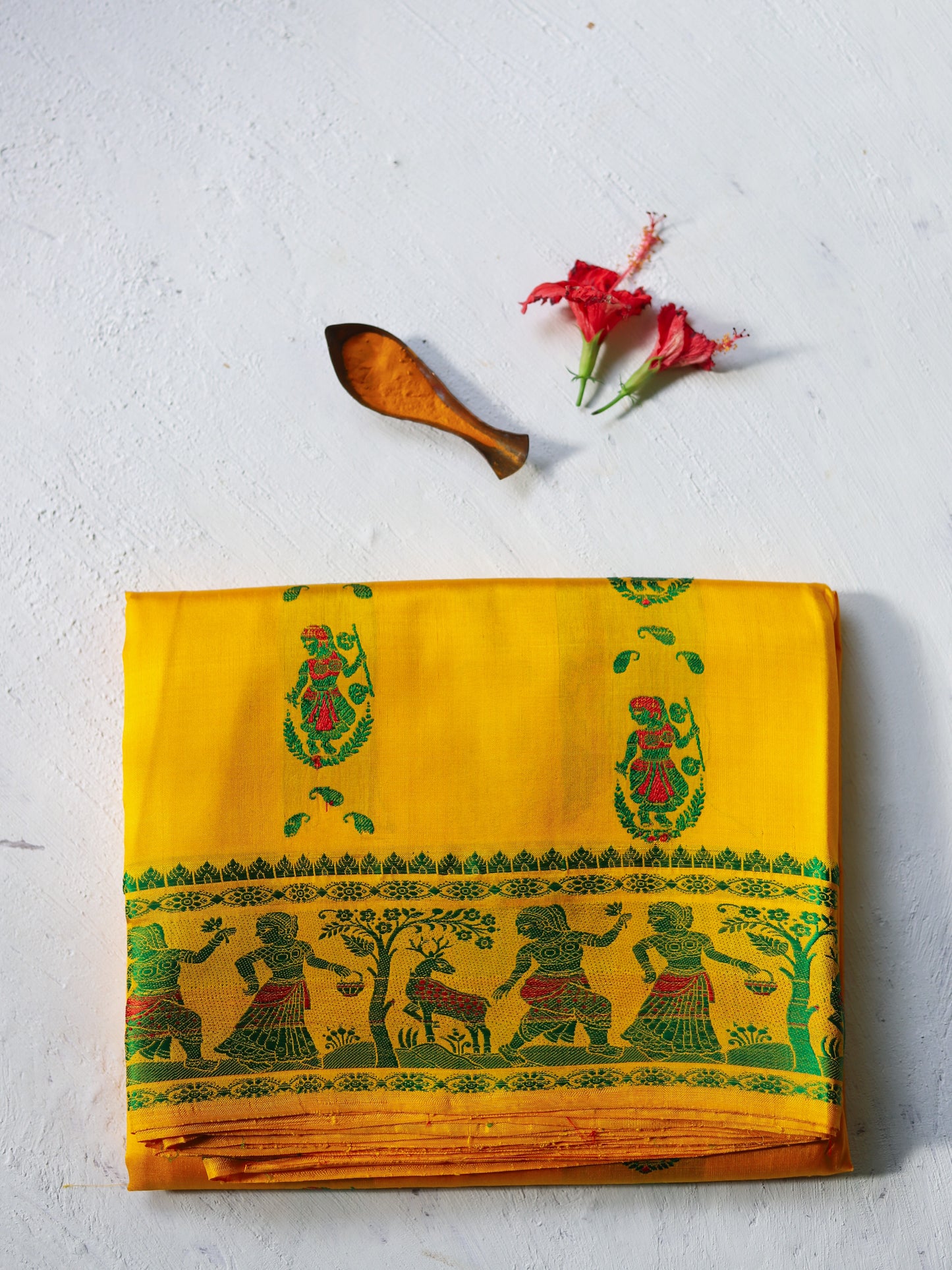 Bengal Baluchari Silk Saree