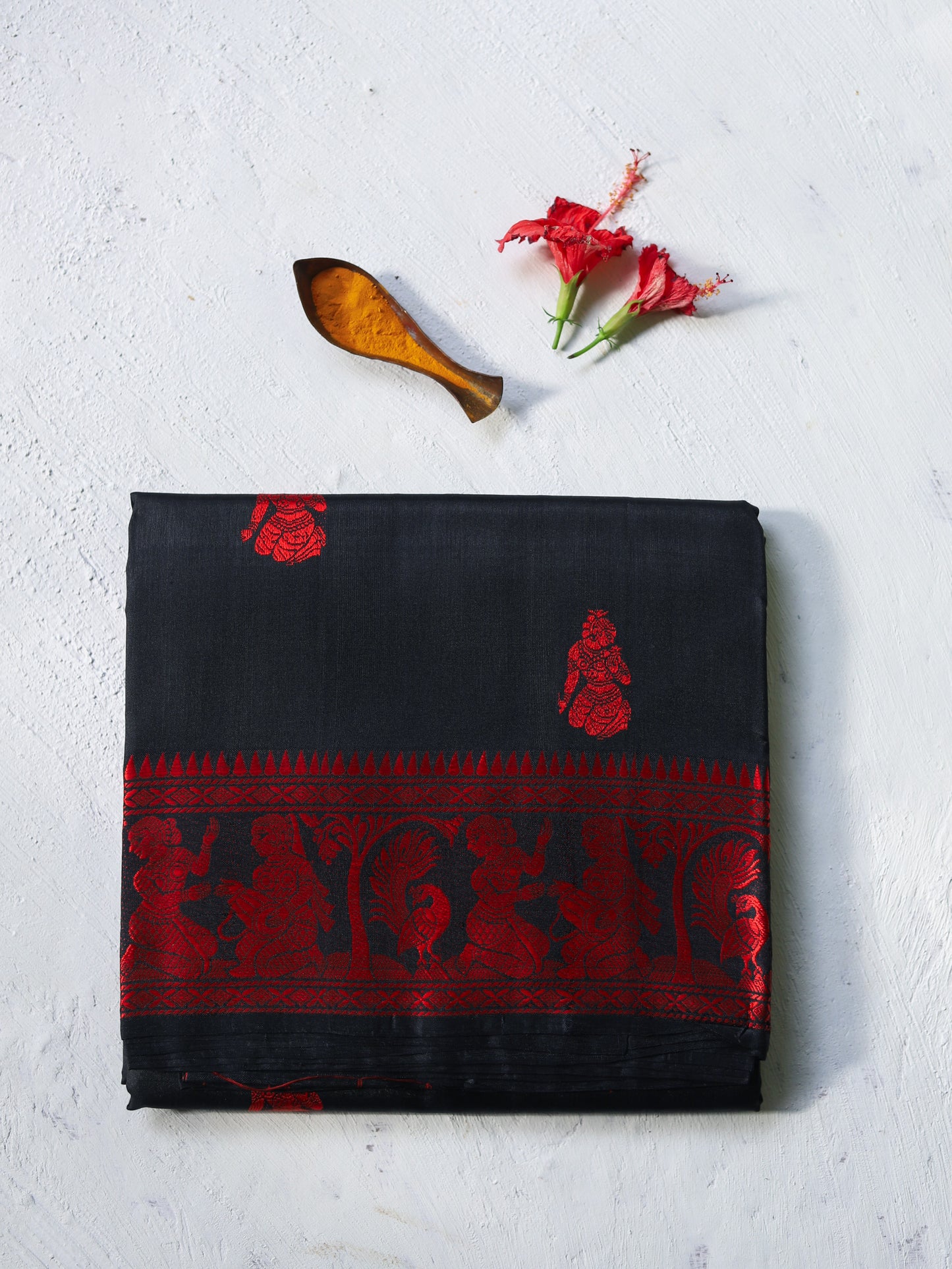 Bengal Baluchari Silk Saree