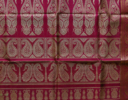 Bengal Handwoven Baluchari Silk Saree