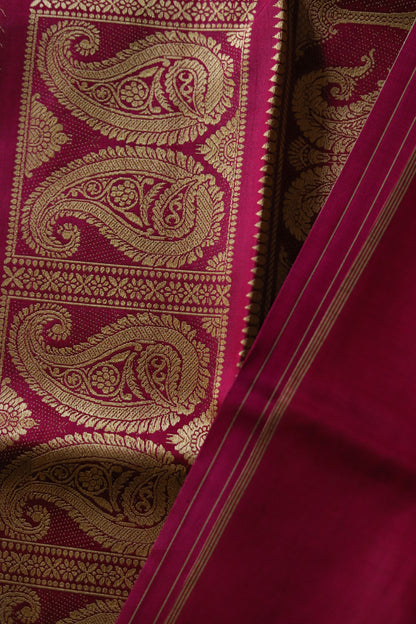 Bengal Handwoven Baluchari Silk Saree