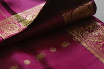 Bengal Handwoven Baluchari Silk Saree