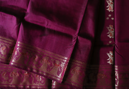 Bengal Handwoven Swarnachari Silk Saree
