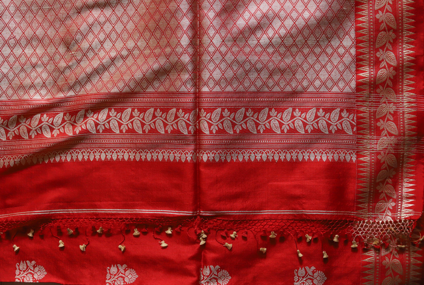 Bengal Handwoven Benarasi Silk Saree