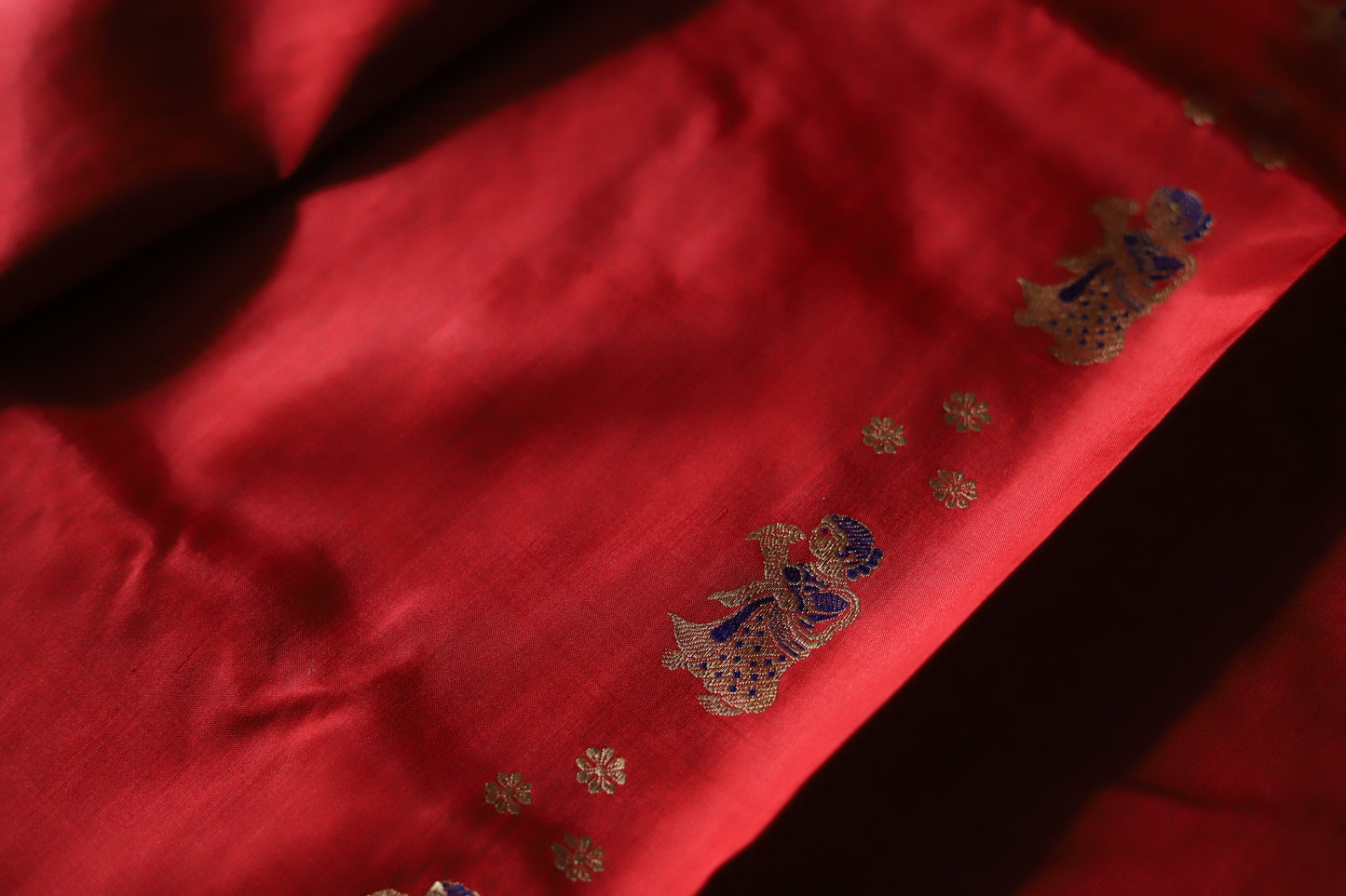 Bengal Handwoven Swarnachari Silk Saree
