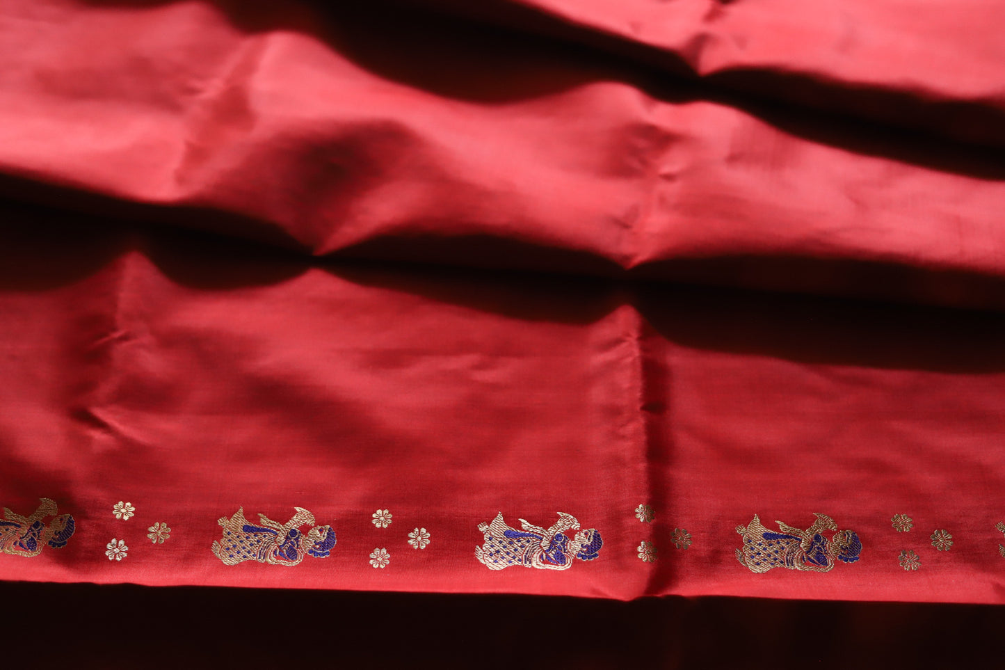 Bengal Handwoven Swarnachari Silk Saree