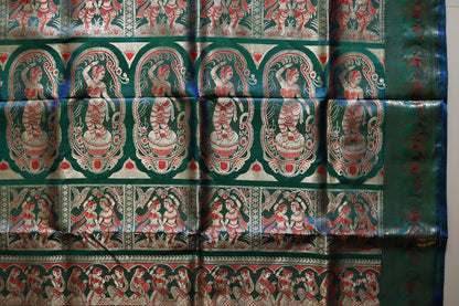 Bengal Handwoven Swarnachari Silk Saree