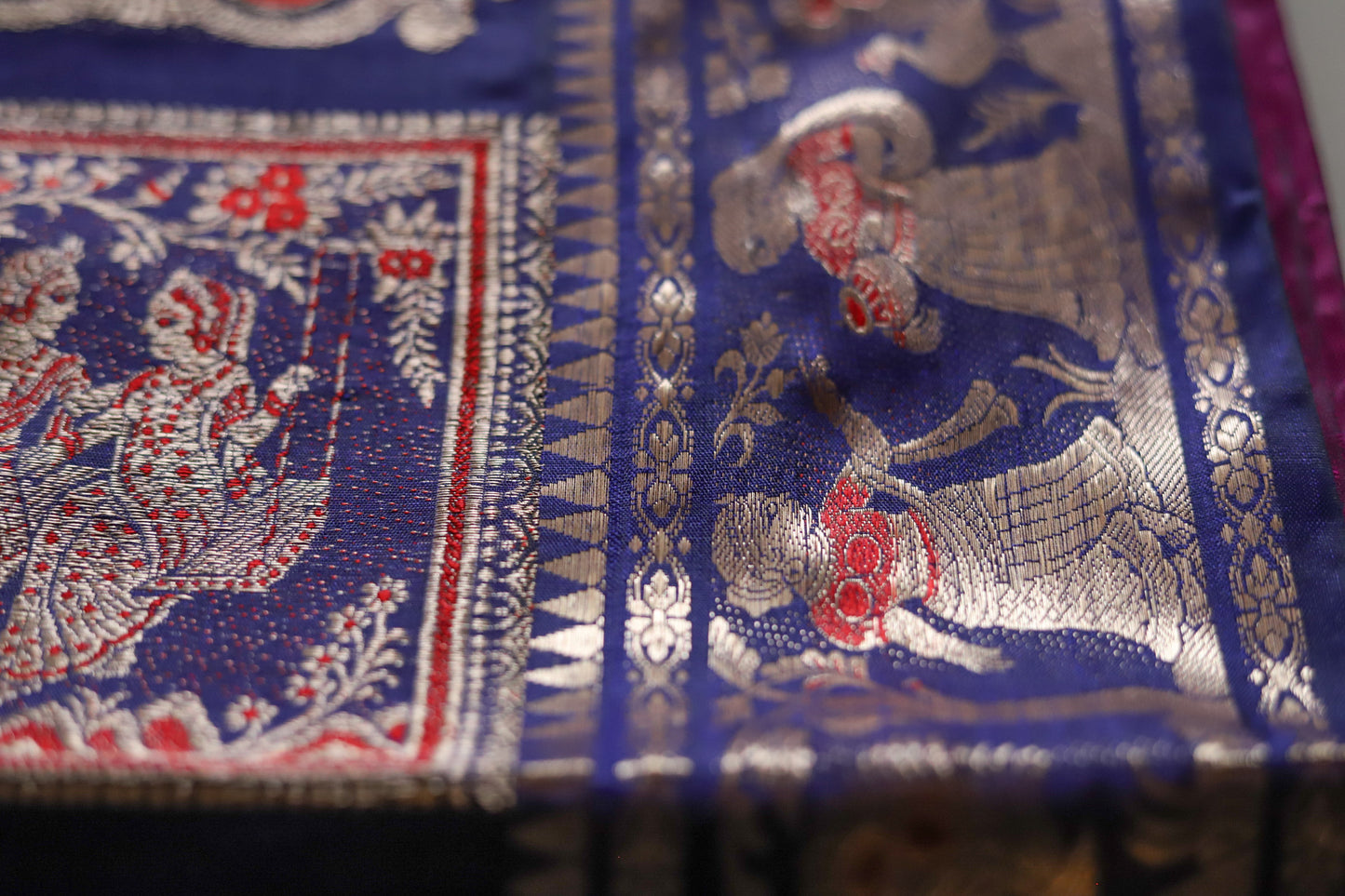 Bengal Handwoven Swarnachari Silk Saree