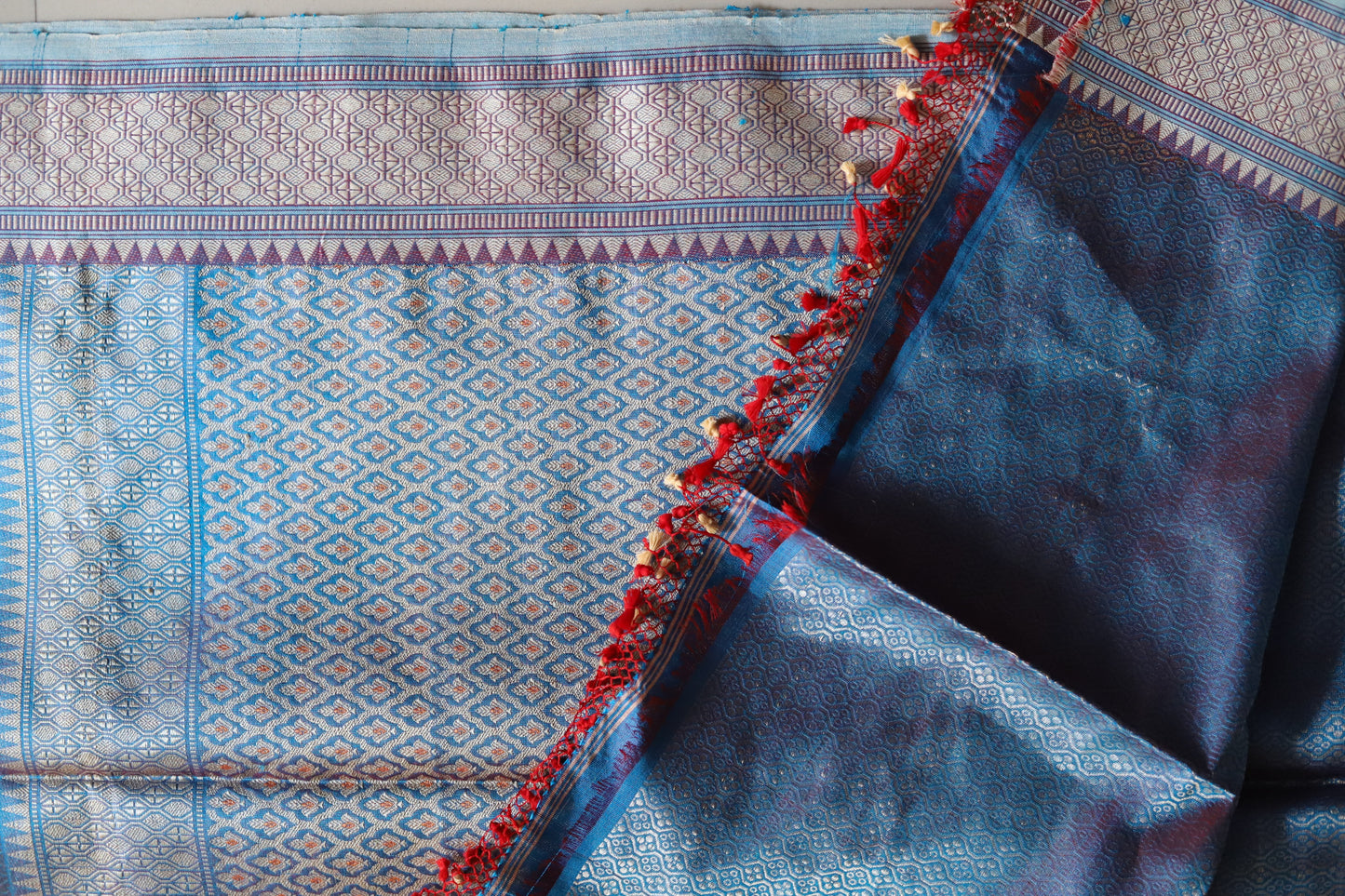 Bengal Handwoven Benarasi Silk Saree