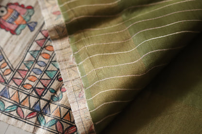 Handmade Calcutta Silk Saree