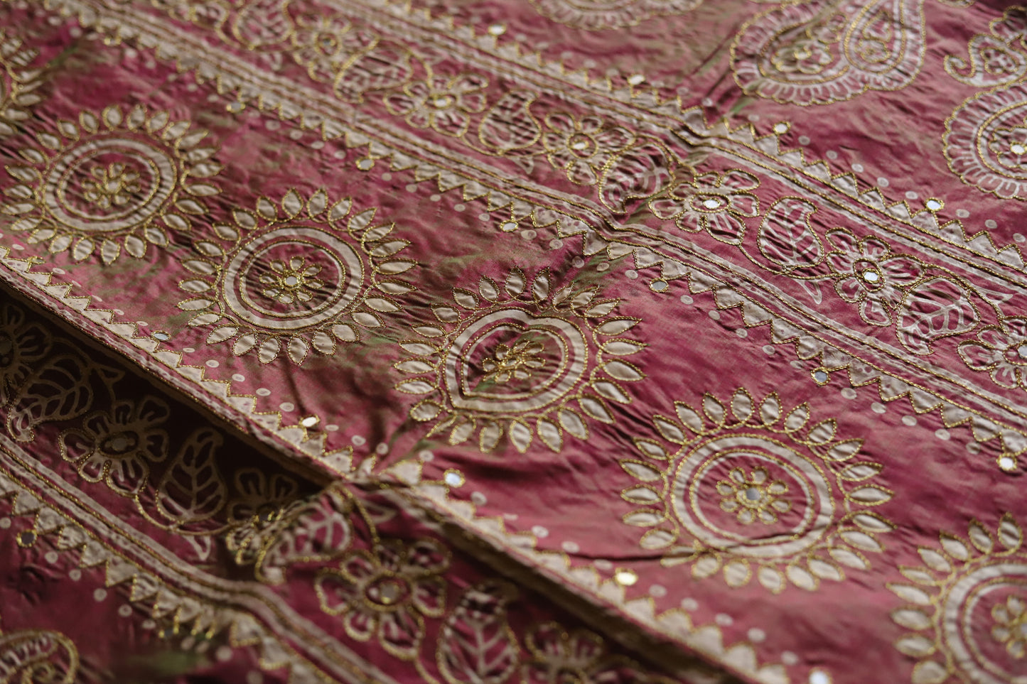 Handmade Calcutta Silk Saree