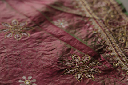 Handmade Calcutta Silk Saree