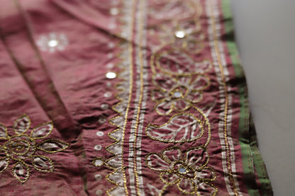 Handmade Calcutta Silk Saree