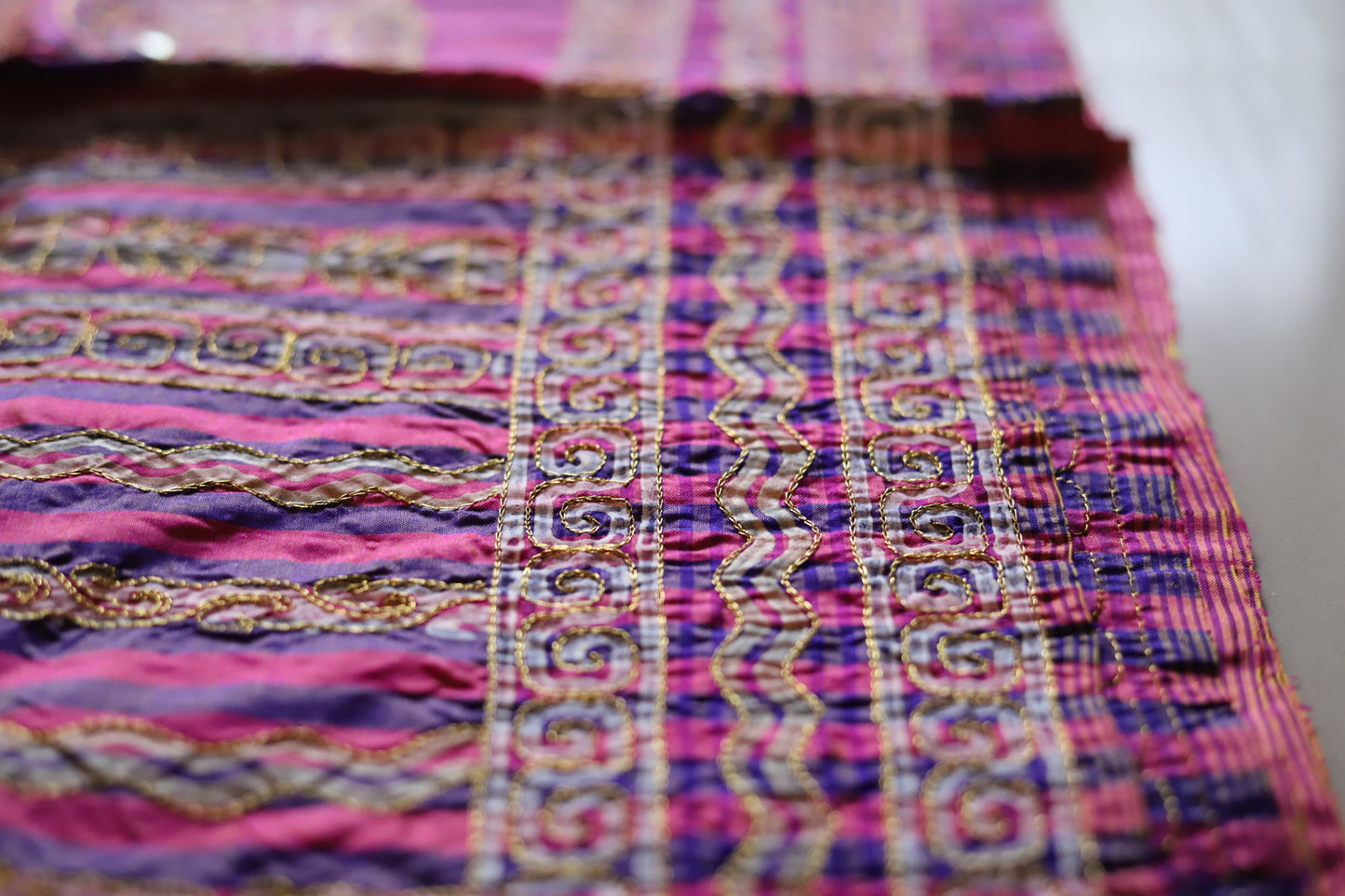 Handmade Calcutta Silk Saree
