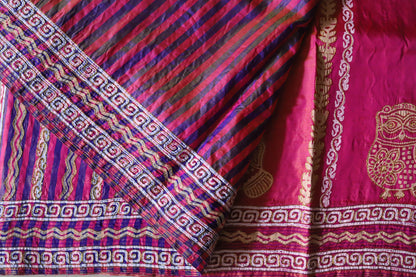 Handmade Calcutta Silk Saree