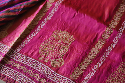 Handmade Calcutta Silk Saree