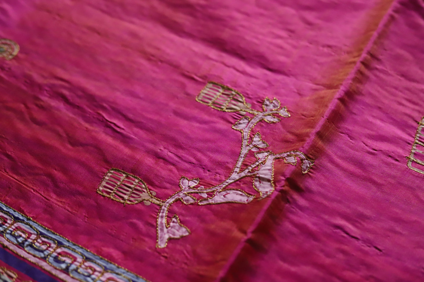 Handmade Calcutta Silk Saree