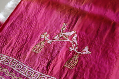 Handmade Calcutta Silk Saree