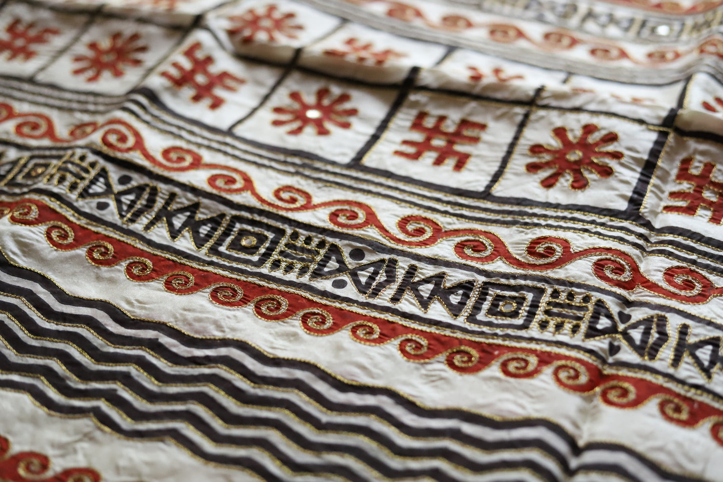 Handmade Calcutta Silk Saree