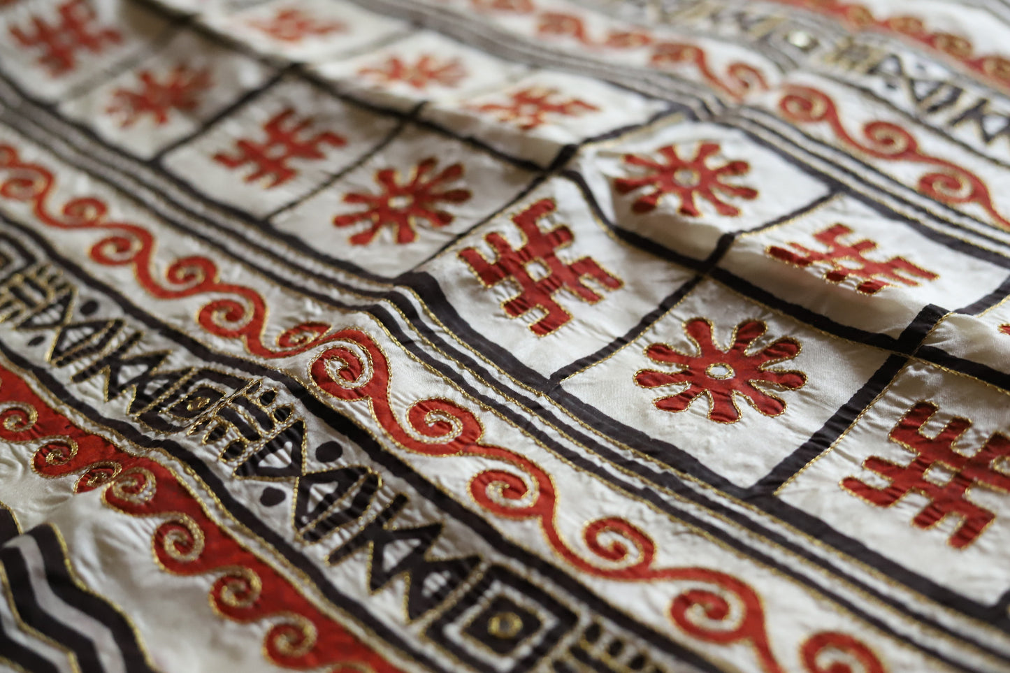 Handmade Calcutta Silk Saree