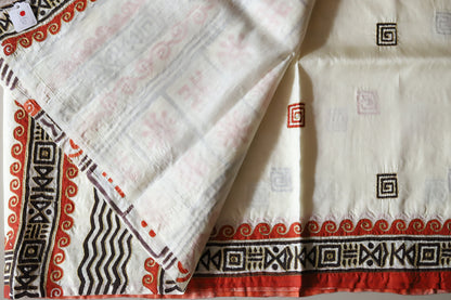 Handmade Calcutta Silk Saree